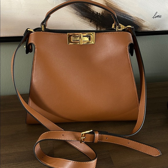 Unbranded Handbags - Peekaboo Bag Caramel & Black NEW